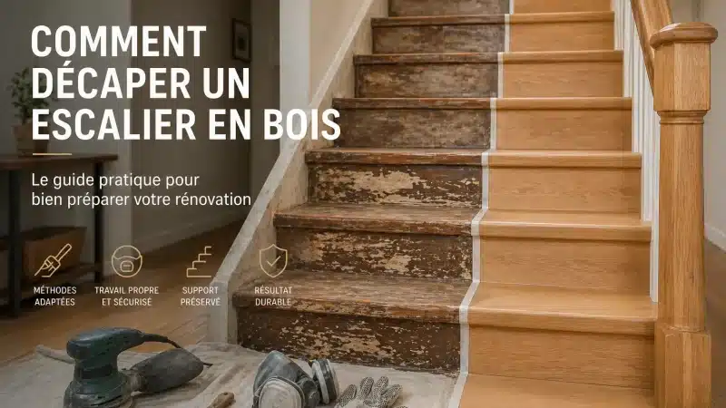 Décaper un escalier en bois : la bonne méthode pour repartir sur des bases saines Decaper_1