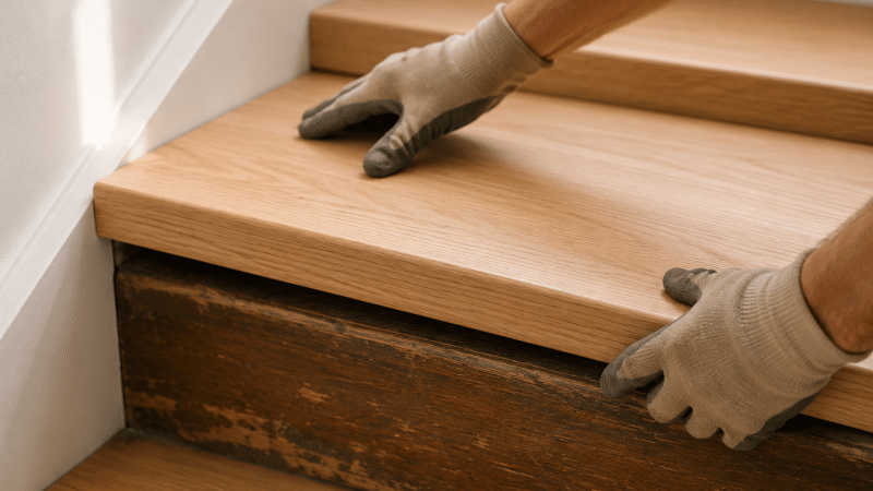 Modifier un escalier existant sans gros travaux