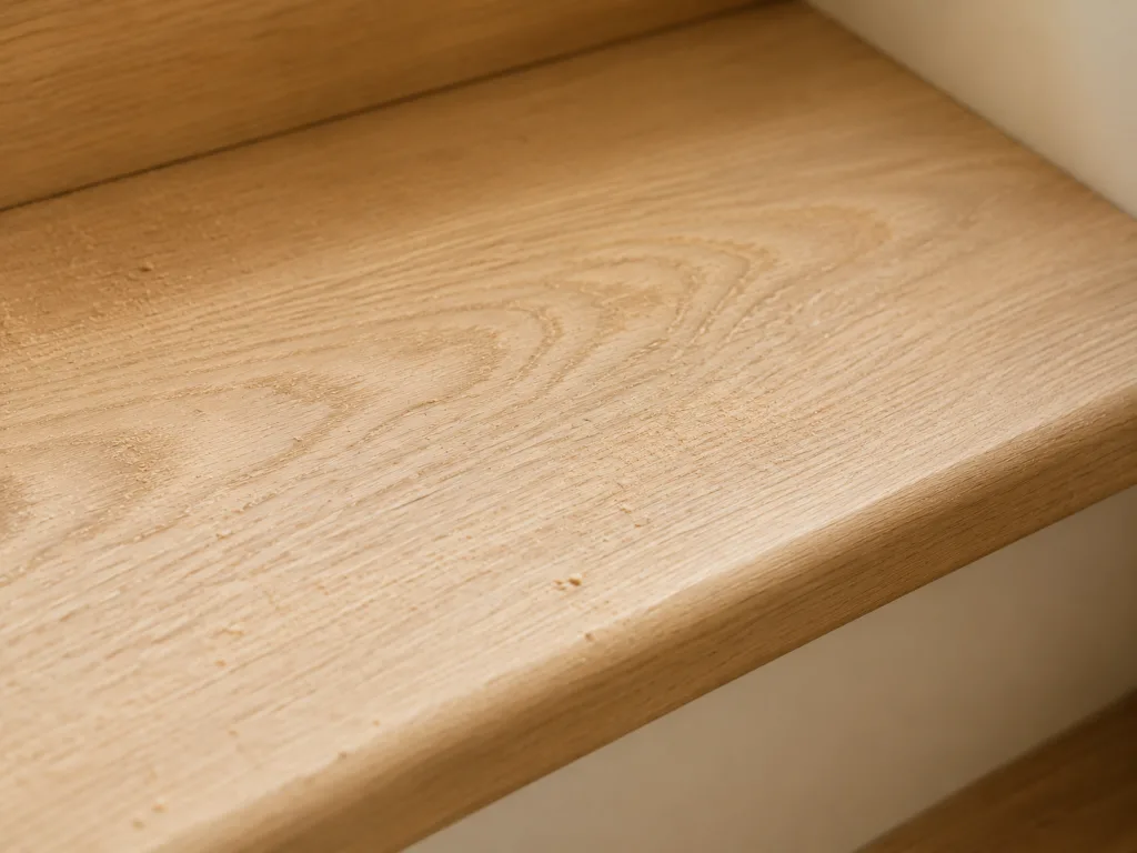 escalier à vitrifier