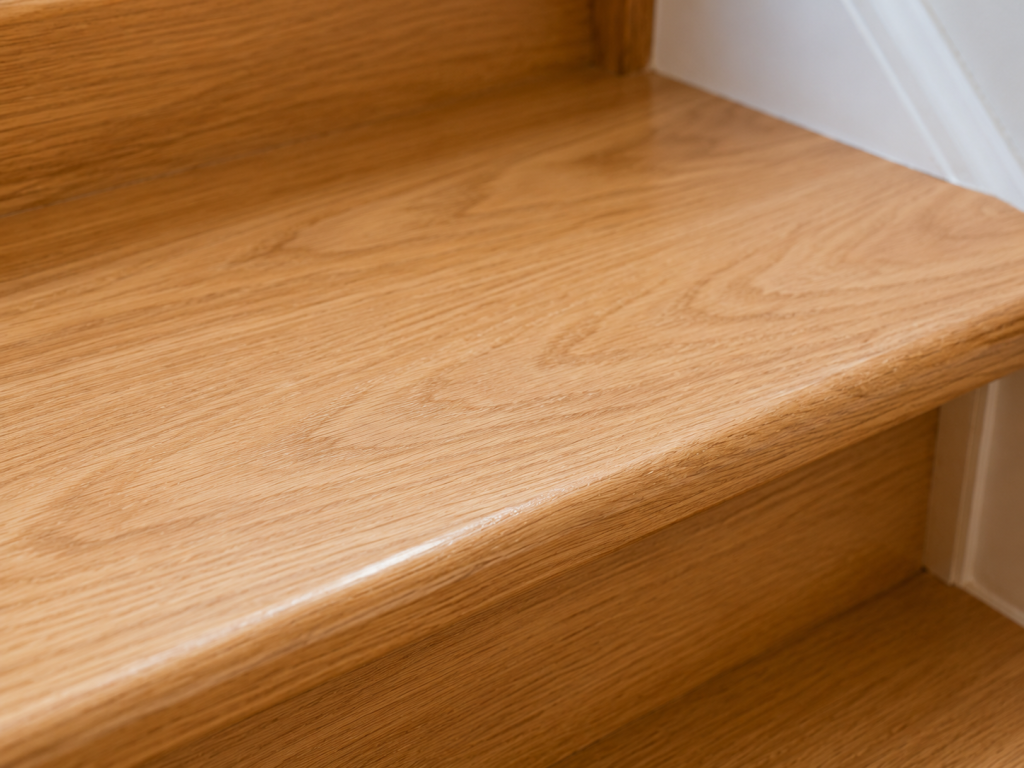 Marche d'escalier rénové