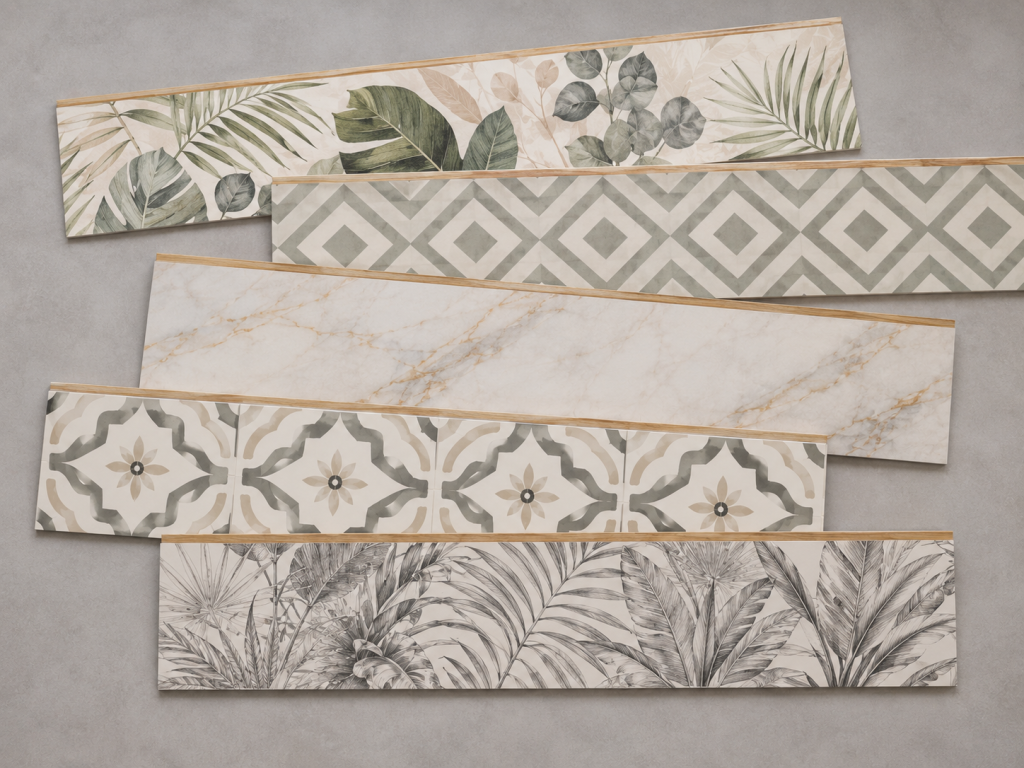 Motifs de stickers pour escalier