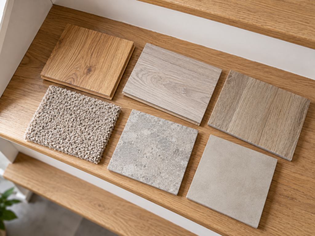 Options de revêtement pour escalier