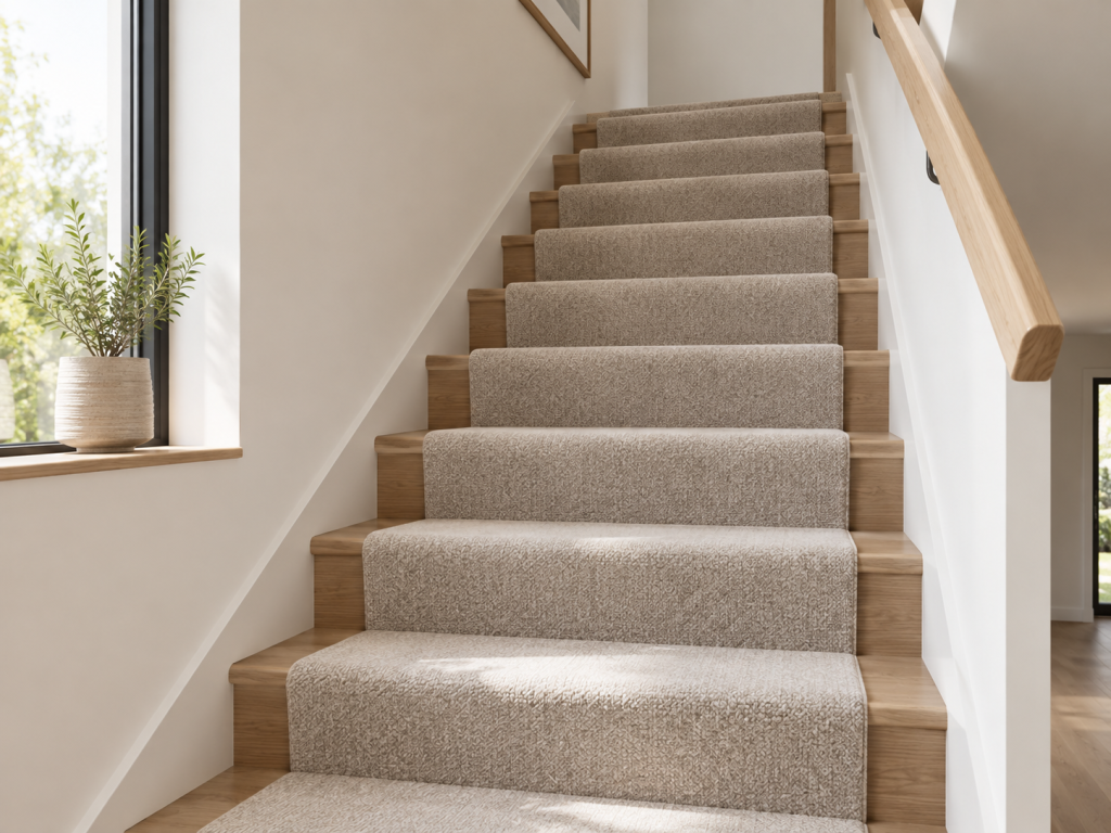 Runner sur un escalier