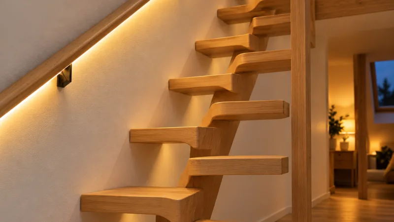 Escalier à pas japonais