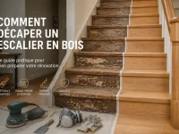 Décaper un escalier en bois : la bonne méthode pour repartir sur des bases saines