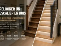 Relooker un escalier en bois : 12 idées pour le moderniser sans gros travaux