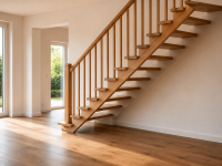 Escalier ouvert avec espace libre