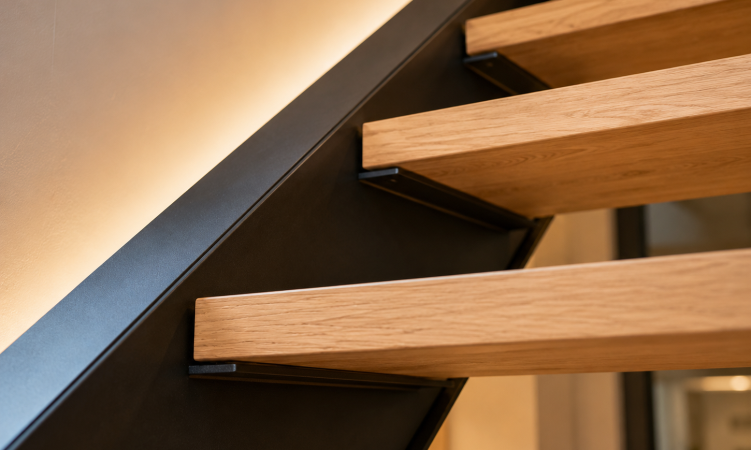 Escalier quart tournant sans contremarche
