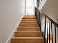 Rampe et garde-corps d'un escalier