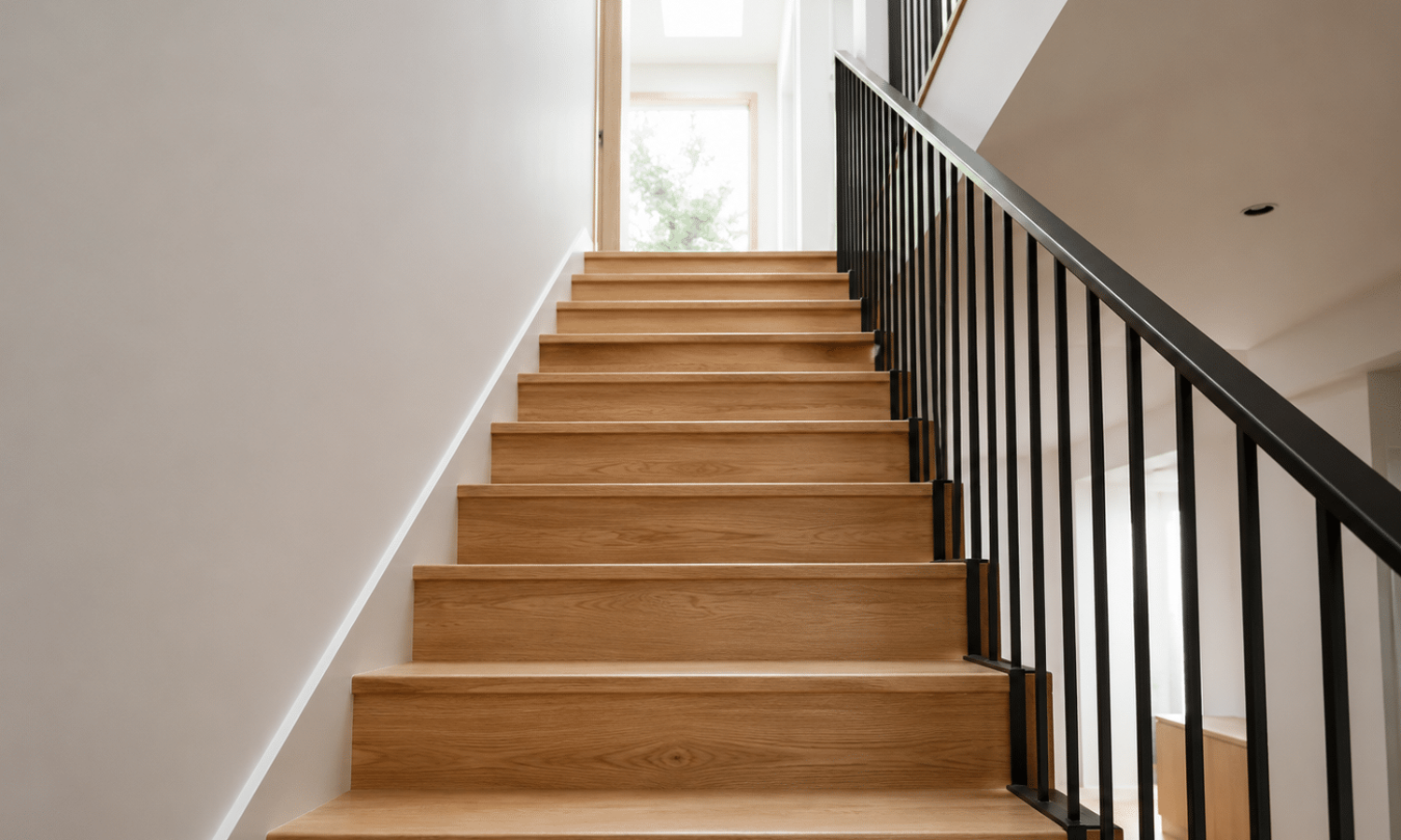 Rampe et garde-corps d'un escalier
