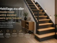 Habillage escalier : matériaux, prix et guide pour bien choisir