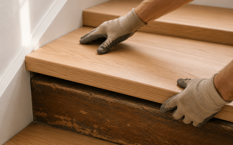 Modifier un escalier existant sans gros travaux
