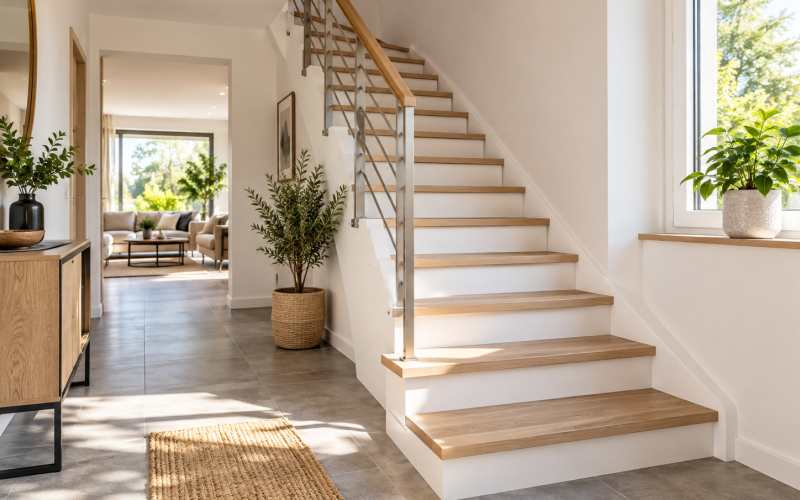 Revêtement d'escalier en intérieur