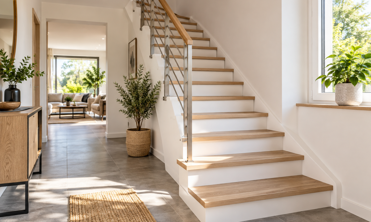 Revêtement d'escalier en intérieur